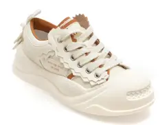 Pantofi sport GRYXX albi, 69001, din material textil imagine