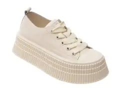 Pantofi sport GRYXX albi, 7786, din piele naturala imagine