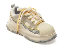 Pantofi sport GRYXX albi, 825888, din piele naturala imagine