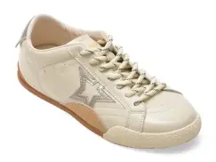 Pantofi sport GRYXX albi, 8857, din piele naturala imagine