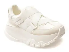 Pantofi sport GRYXX albi, 8926A, din material textil si piele naturala imagine