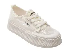 Pantofi sport GRYXX albi, 9122, din material textil imagine