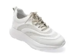 Pantofi sport GRYXX albi, 92241, din piele naturala imagine