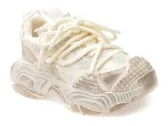 Pantofi sport GRYXX albi, 9898, din material textil imagine