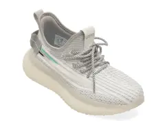 Pantofi sport GRYXX albi, 9953D, din material textil imagine