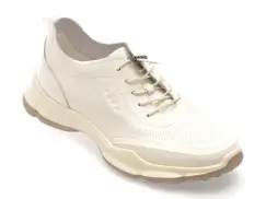 Pantofi sport GRYXX albi, B858607, din piele naturala imagine