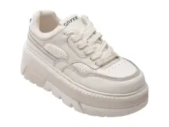 Pantofi sport GRYXX albi, F69, din piele naturala imagine