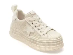 Pantofi sport GRYXX albi, M1181, din piele ecologica imagine