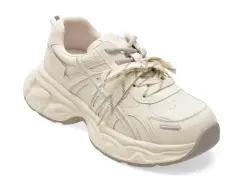 Pantofi sport GRYXX albi, Q3678, din piele naturala imagine
