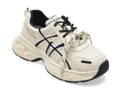 Pantofi sport GRYXX albi, Q3678, din piele naturala imagine