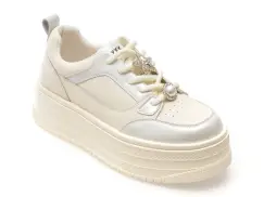 Pantofi sport GRYXX albi, XC0052, din piele naturala imagine