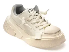 Pantofi sport GRYXX albi, Y003, din piele naturala imagine