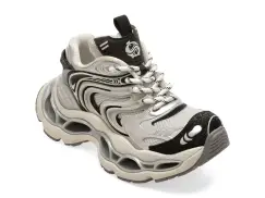 Pantofi sport GRYXX argintii, 1478A, din piele ecologica imagine