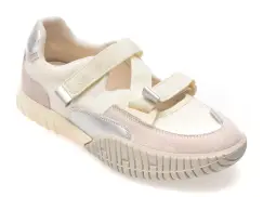 Pantofi sport GRYXX argintii, 22991, din material textil imagine