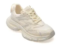 Pantofi sport GRYXX argintii, 24692, din material textil imagine