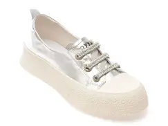 Pantofi sport GRYXX argintii, 24992, din piele naturala imagine