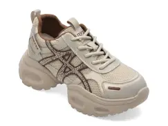 Pantofi sport GRYXX argintii, 2826, din material textil imagine