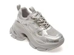 Pantofi sport GRYXX argintii, 805, din material textil imagine