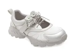 Pantofi sport GRYXX argintii, 889, din material textil imagine