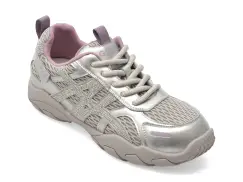 Pantofi sport GRYXX argintii, 985, din piele naturala imagine