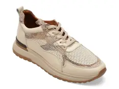 Pantofi sport GRYXX bej, 033S649, din piele naturala imagine
