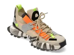 Pantofi sport GRYXX bej, 18159, din material textil imagine