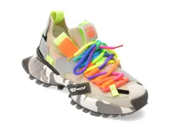 Pantofi sport GRYXX bej, 18159, din material textil imagine