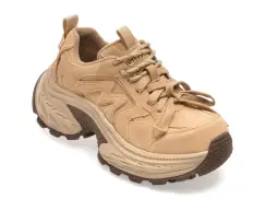 Pantofi sport GRYXX bej, 1899, din piele intoarsa imagine