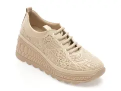 Pantofi sport GRYXX bej, 210520, din piele naturala imagine