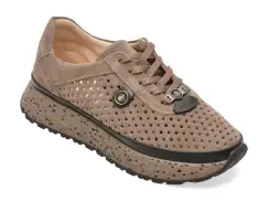 Pantofi sport GRYXX bej, 2191558, din piele intoarsa imagine