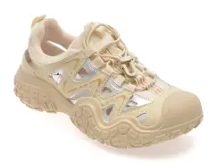 Pantofi sport GRYXX bej, 24311, din material textil imagine