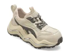 Pantofi sport GRYXX bej, 251029, din piele naturala imagine