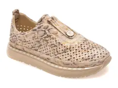 Pantofi sport GRYXX bej, 251YZ74, din piele naturala imagine