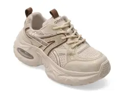 Pantofi sport GRYXX bej, 2813, din material textil imagine