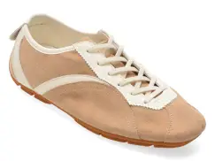 Pantofi sport GRYXX bej, 60081, din piele intoarsa imagine