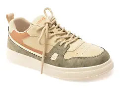 Pantofi sport GRYXX bej, 6813, din piele naturala imagine