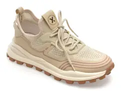 Pantofi sport GRYXX bej, 8860, din material textil imagine