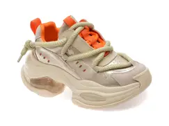 Pantofi sport GRYXX bej, 90861, din piele ecologica imagine