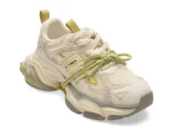 Pantofi sport GRYXX bej, 991, din material textil si piele naturala imagine