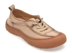 Pantofi sport GRYXX bej, WM06, din nabuc imagine
