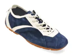 Pantofi sport GRYXX bleumarin, 60081, din piele intoarsa imagine