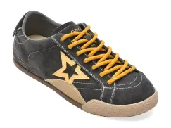 Pantofi sport GRYXX bleumarin, 8857, din nabuc imagine