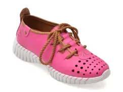 Pantofi sport GRYXX fucsia, 5306, din piele naturala imagine