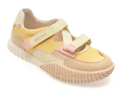 Pantofi sport GRYXX galbeni, 22991, din material textil imagine