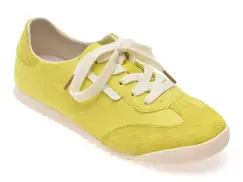 Pantofi sport GRYXX galbeni, 2592, din piele naturala imagine