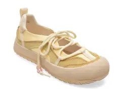 Pantofi sport GRYXX galbeni, 261055, din material textil si piele naturala imagine