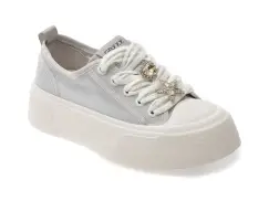 Pantofi sport GRYXX gri, 1092, din material textil imagine