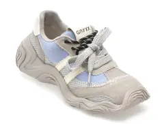 Pantofi sport GRYXX gri, 162312, din material textil imagine