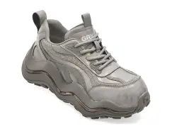 Pantofi sport GRYXX gri, 251029, din piele naturala imagine