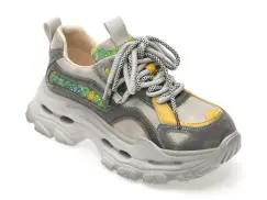 Pantofi sport GRYXX gri, 2923, din piele naturala imagine